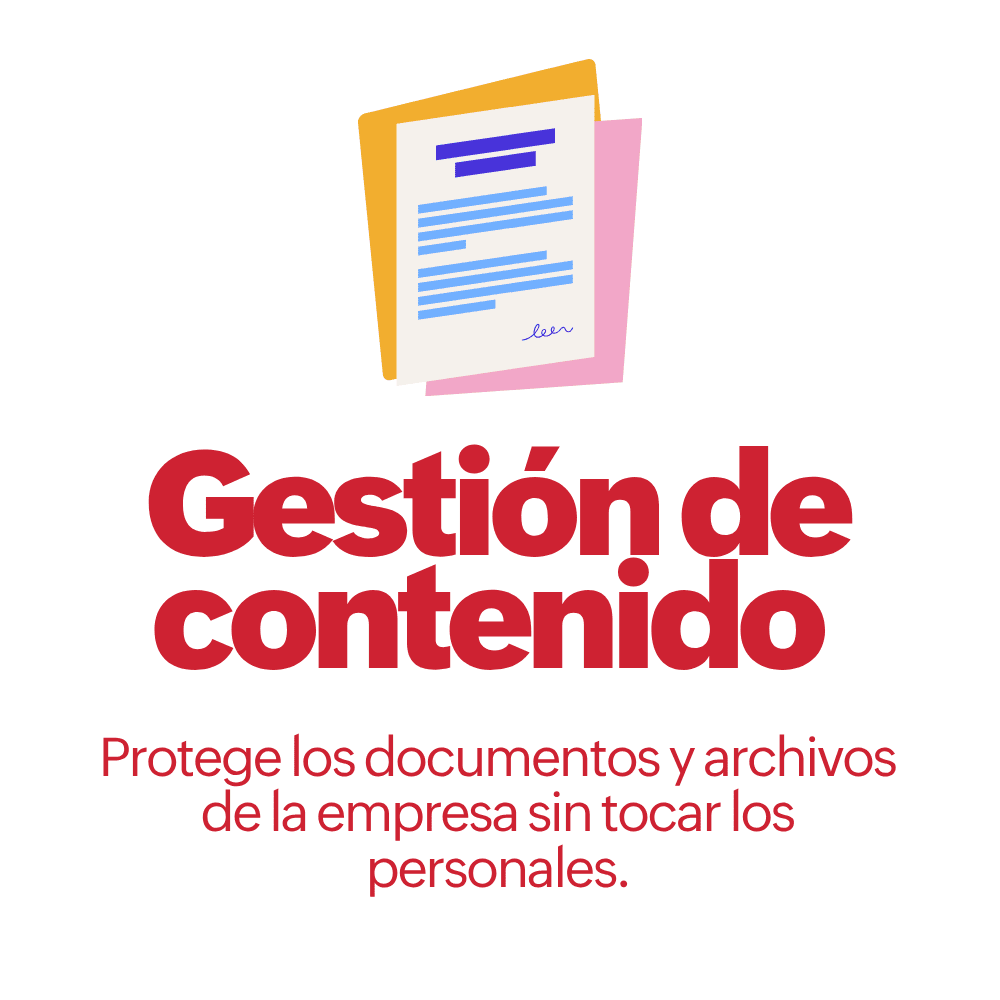 Gestión de contenido
