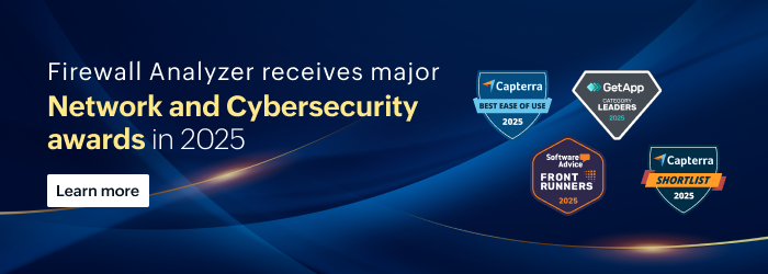 Top 2025 Network and Cybersecurity awards honor Firewall Analyzer