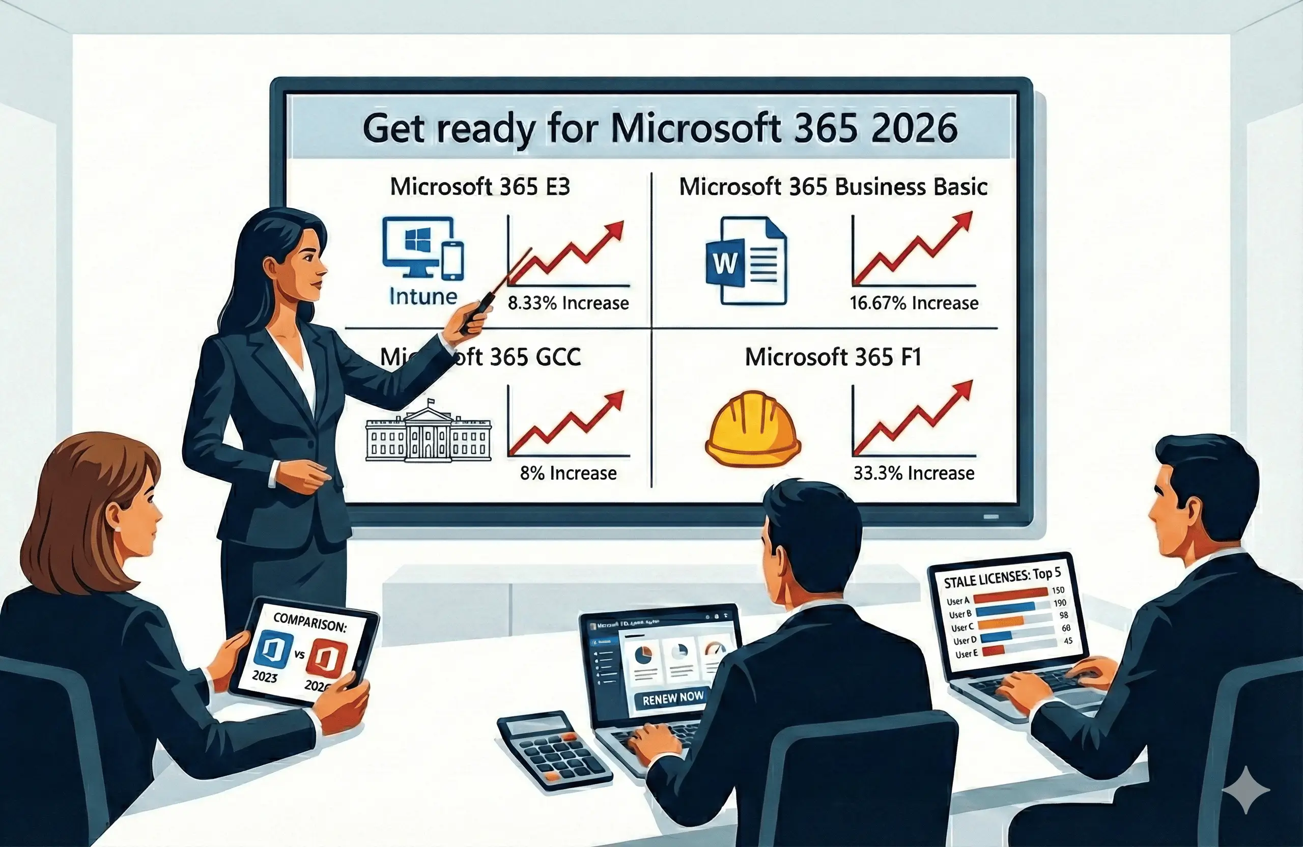 Microsoft 365 tăng giá năm 2026 khi bổ sung các tính năng AI mới