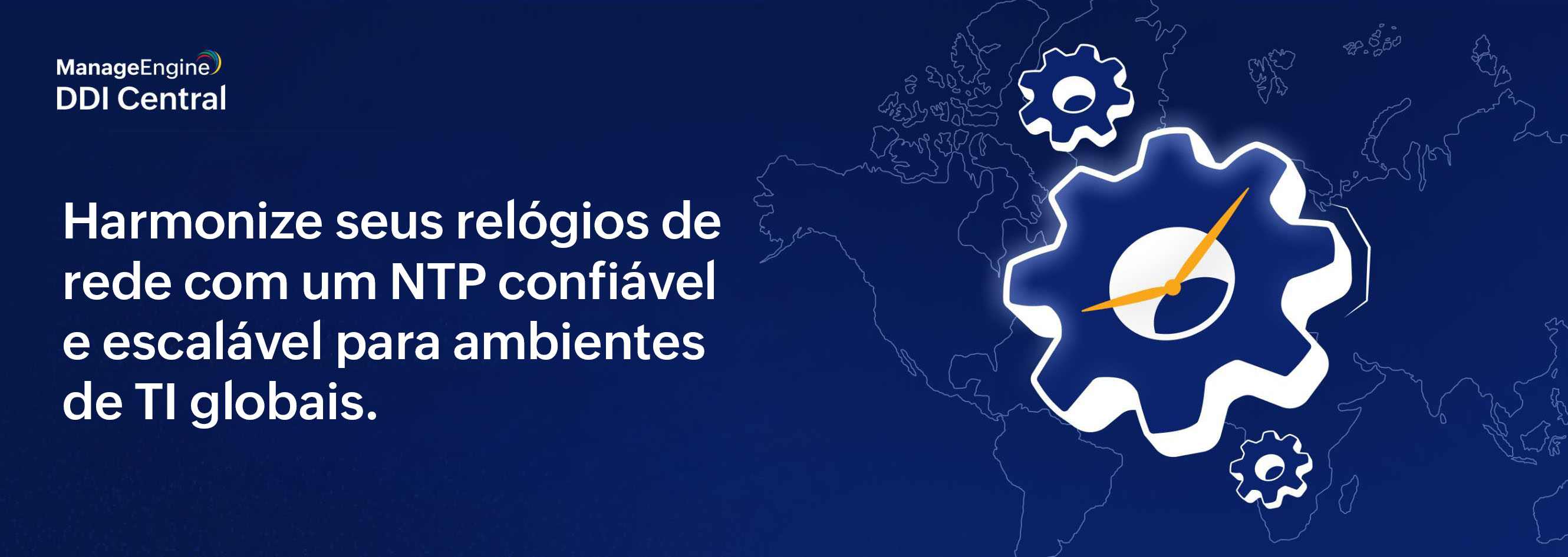 O que é o Protocolo de Tempo de Rede (NTP)? Como o DDI Central simplifica a configuração do servidor NTP