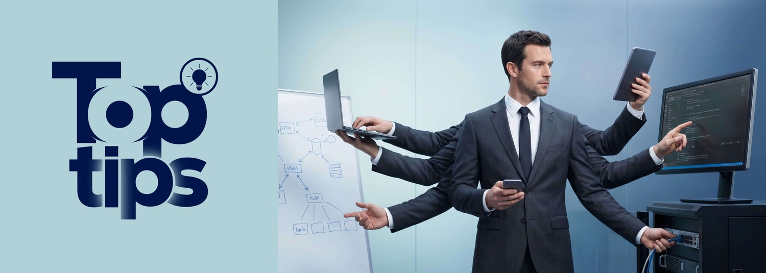 Top Tips: How to stop doing everything yourself and delegate to AI before you burn out