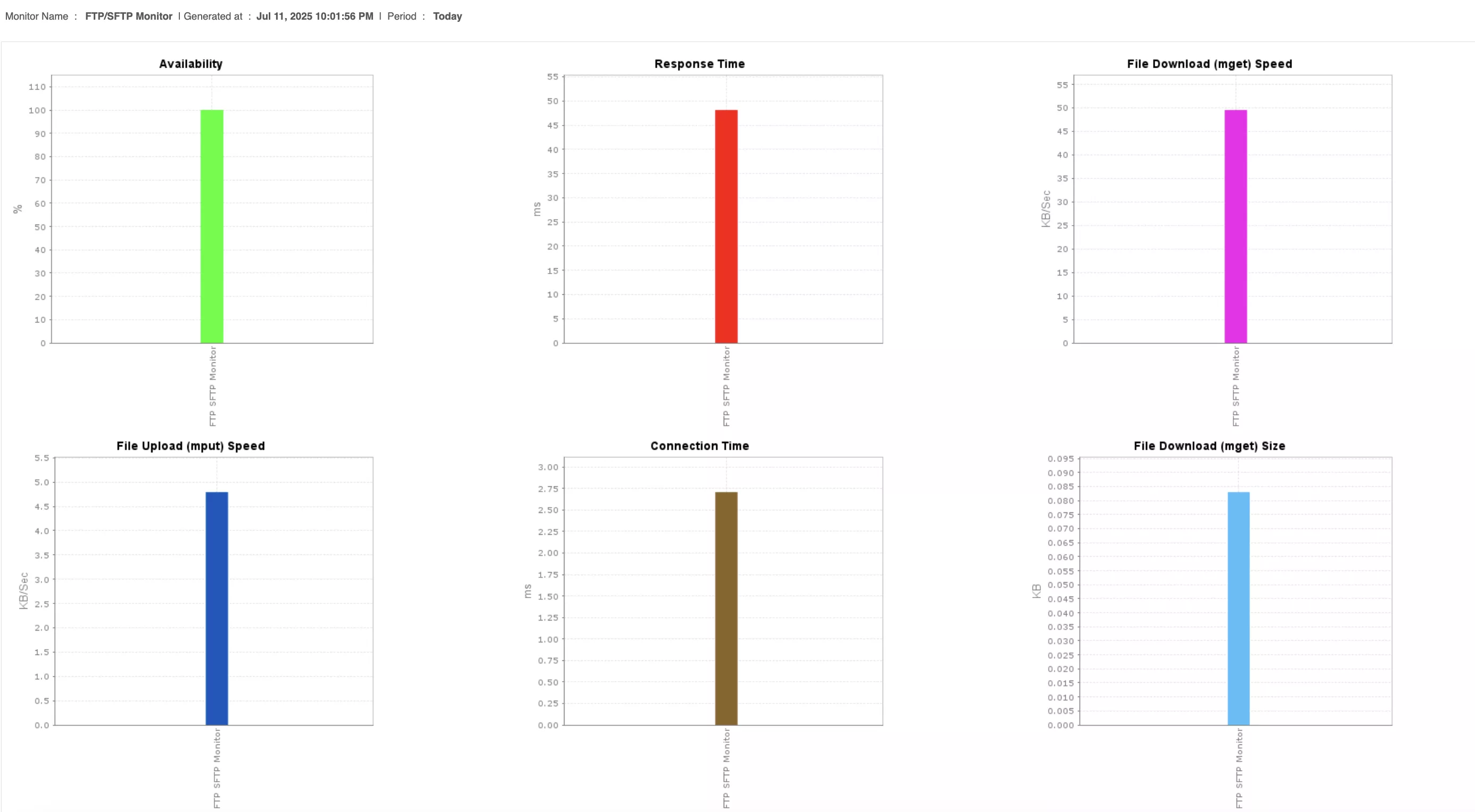 FTP monitoring | Server monitoring