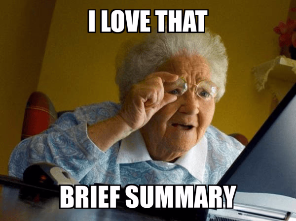 Final TL;DR: What I'd bet on