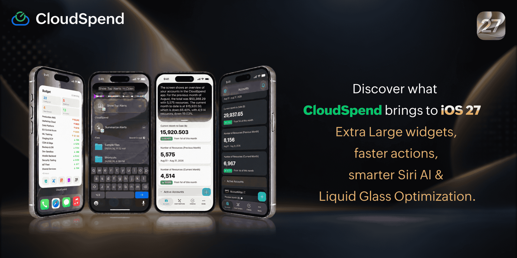 CloudSpend on iOS 27: FinOps on the go