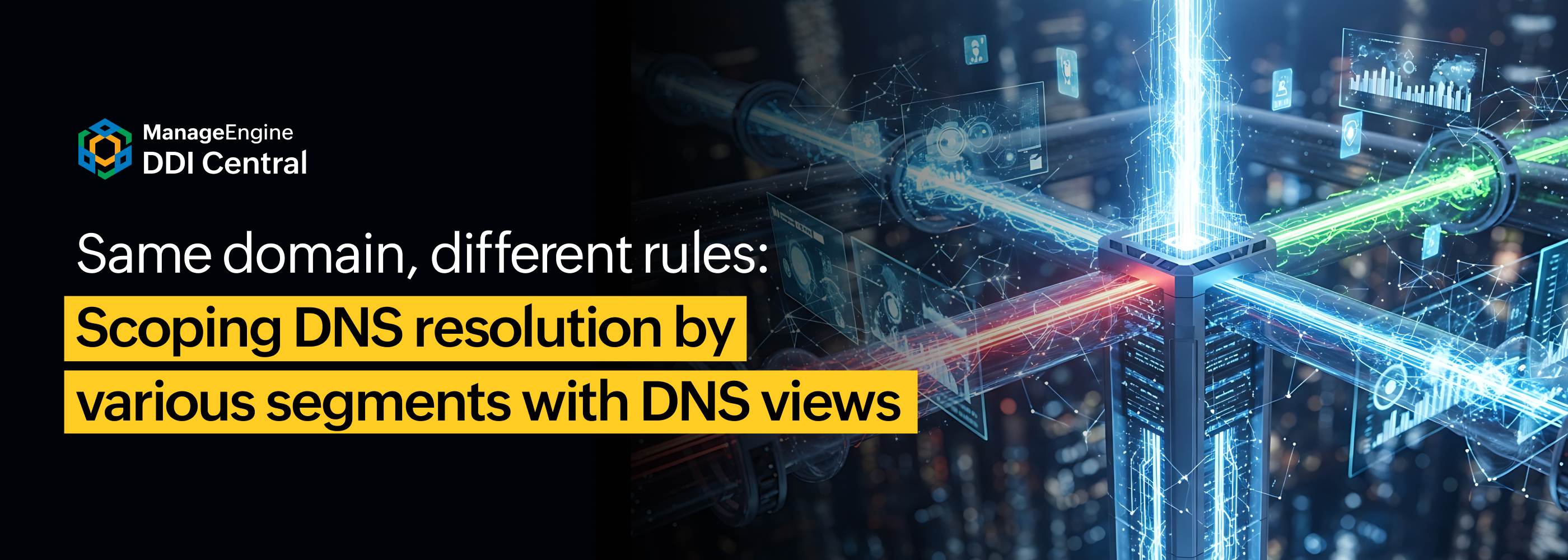 Segmenting visibility with DNS Views for tighter network access control