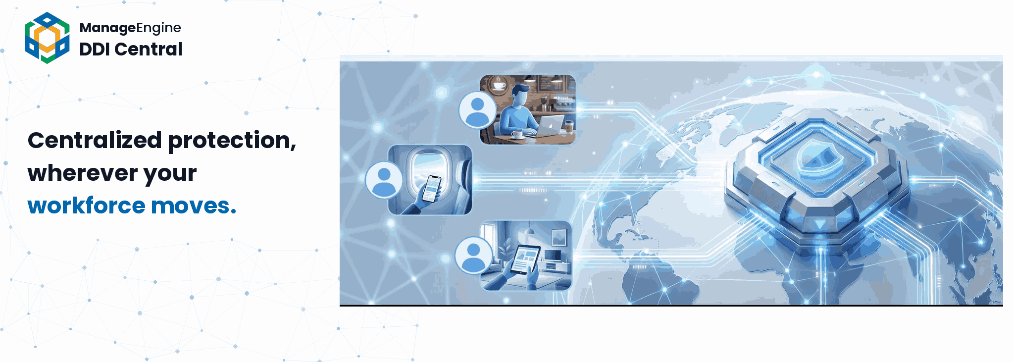 Centralized DNS security policies for protecting remote and roaming clients with DDI Central