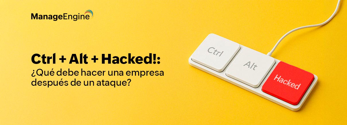 Ctrl + Alt + Hacked!: ¿Qué debe hacer una empresa después de un ataque? 
