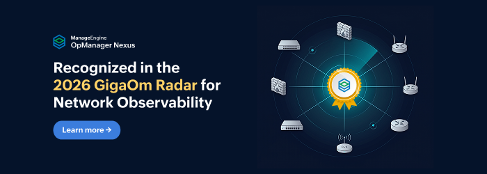 Recognized in the 2026 GigaOm Radar for Network Observability: What it means for modern enterprises