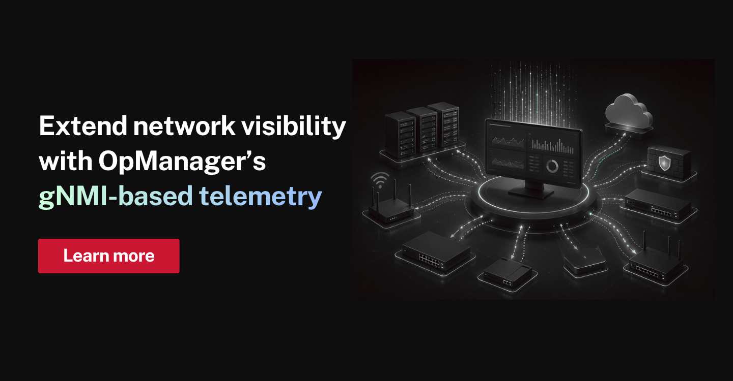 Beyond polling: Why enterprises are exploring network telemetry