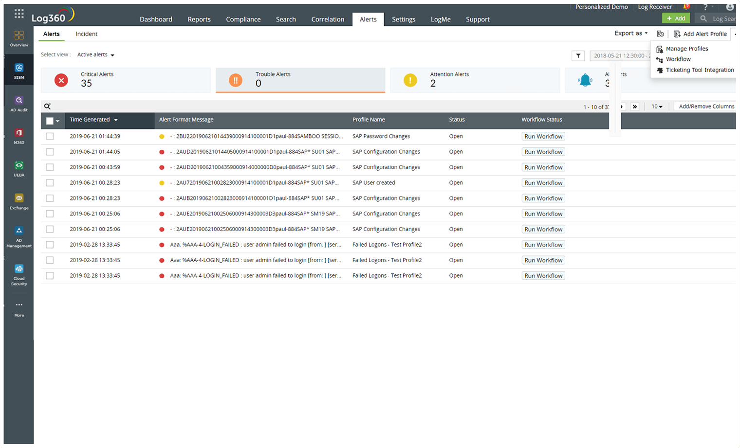 mssp มี alert and respond