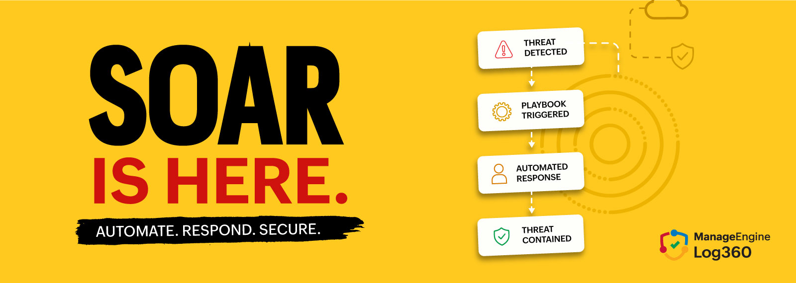 Native SOAR in Log360 Cloud: Closing the gap between detection and response