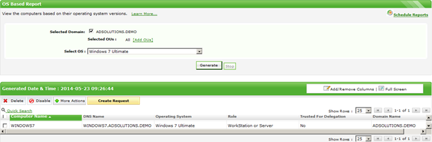 Find Computers Based on Operating System