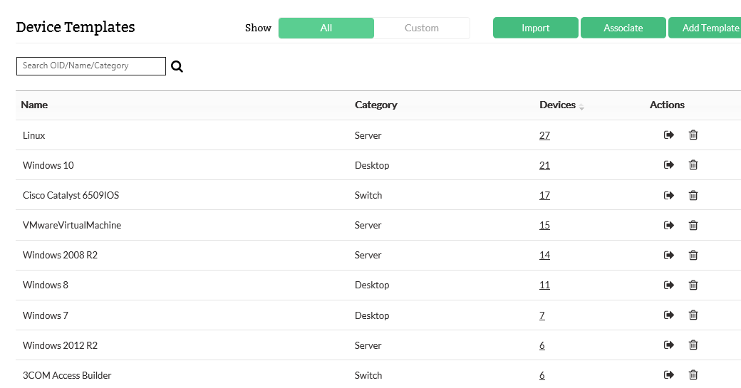 OpManager doubles the number of device templates, cuts your work in half